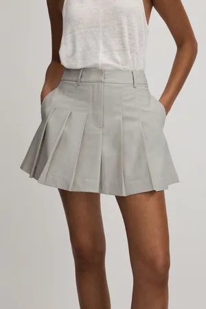 Anna Quan Pleated Mini Skirt AU 10