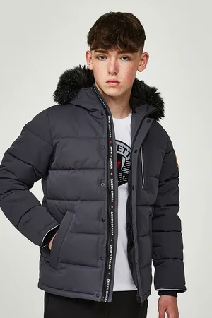 Zavetti Canada Boys Junior Oshawa 3.0 Puffer Parka Jacket