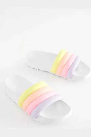 Next Girls Multicolour Rainbow Sliders