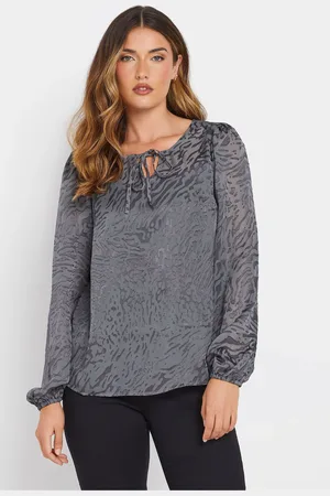 Long Tall Sally Womens Burnout Gypsy Top
