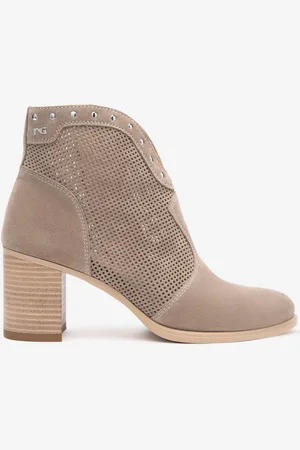Nero Giardini Beige Leather Boots AU 8 (EU 39)