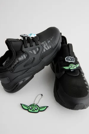 STAR WARS Boys Elastic Lace Trainers