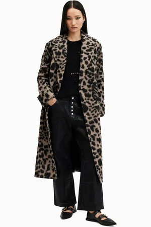 AllSaints AllSaints Brown Mabel Leppo Coat AU 10