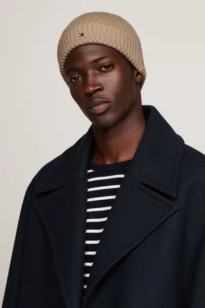 Tommy Hilfiger Mens Flag Pima Cotton Beanie