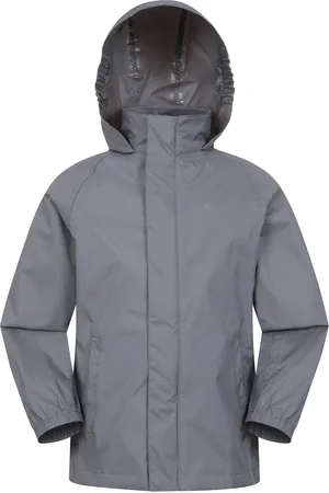 Mountain Warehouse Boys Kids Pakka II Waterproof Jacket