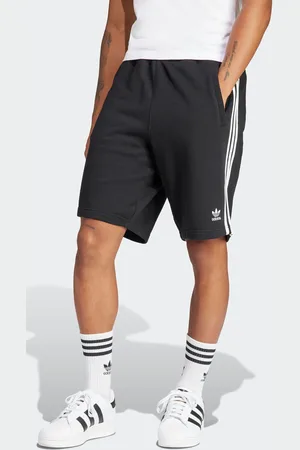adidas Mens adidas 100% Cotton Adicolor 3-Stripes Shorts