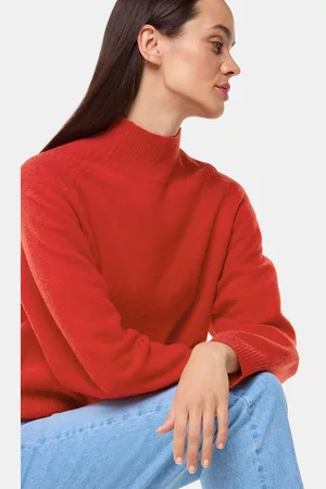 Whistles Womens Wool Funnel Neck Knit Jumper