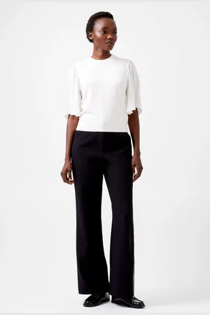 French Connection Womens Krista Knits Flared Sleeve Jumper