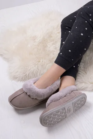 Just Sheepskin Sheepskin Ladies Phoebe Slippers AU 6 (EU 37)