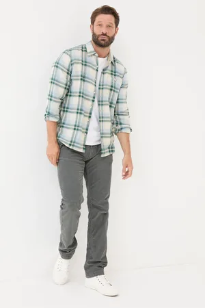 Fat Face Mens FatFace Straight Cord Trousers