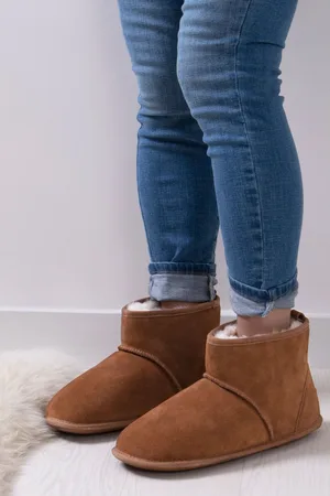 Just Sheepskin Mens Chester Winter Slippers AU 11 (EU 45)