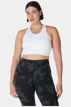 Sweaty Betty White Stamina Seamless Sports Bra XL