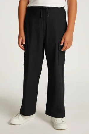 Calvin Klein Black Knit Skater Trousers 10 Years (140cm)