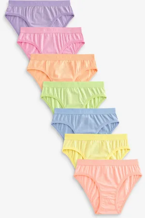 Next Girls Multi Pastel Bikini Briefs 7 Pack (5-16yrs)