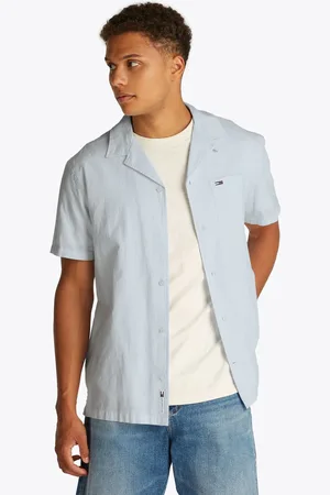 Tommy Hilfiger Linen Blend Short Sleeve Shirt XXL