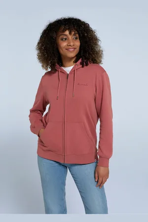 Animale Womens Womens Maya 100% Cotton Organic Zip Hoodie