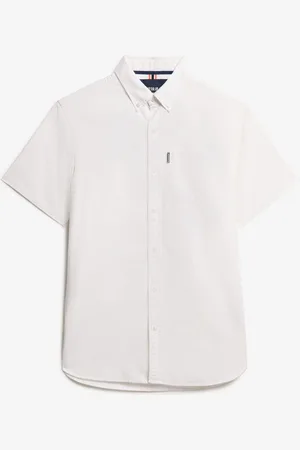 Superdry Oxford Short Sleeve 100% Cotton Shirt S