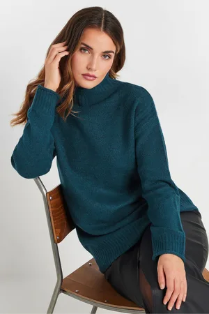 Long Tall Sally Womens Funnel Neck Jumper
