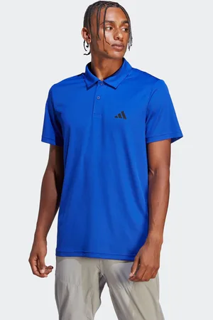adidas Mens Train Essentials Training Polo Shirt