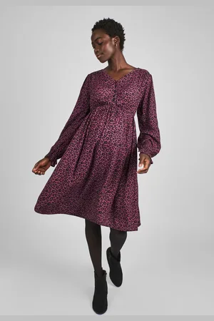 JoJo Maman Bébé V-Neck Maternity Mini Dress M