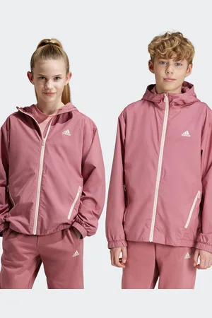 adidas Girls Pink Junior Utility Jacket
