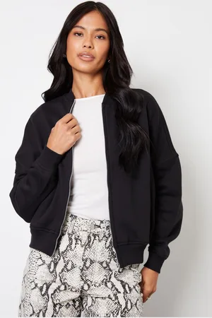 Threadbare Womens Zip-Up Sweat Bomber Jacket
