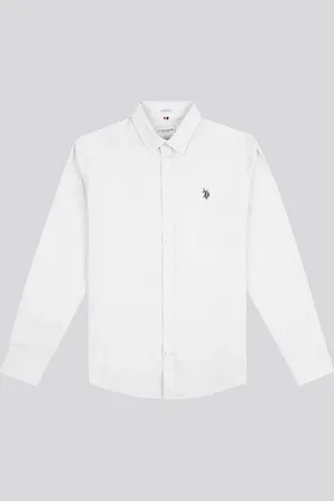 U.S. Polo Assn. U. S. Polo Assn. Stretch Cotton Mens Poplin Shirt S