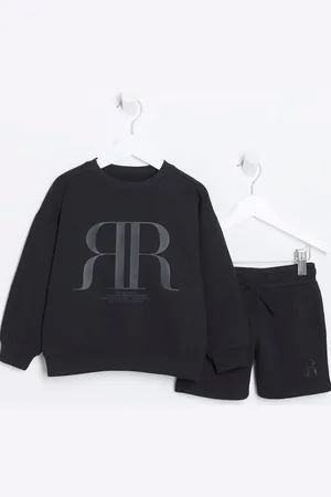 River Island Boys Boys 100% Cotton Sweat And Short Set