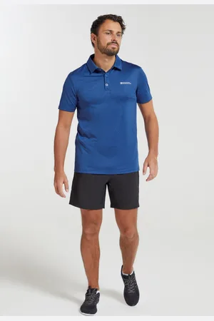 Mountain Warehouse Deuce IsoCool Mens Breathable UV Polo Shirt S