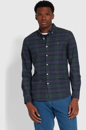 Farah Brewer Check Shirt XL