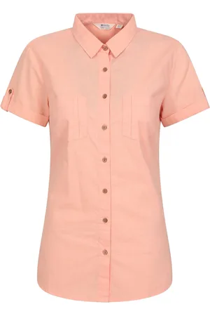 Mountain Warehouse Womens Womens Coconut Short Sleeve 100% Cotton Shirt