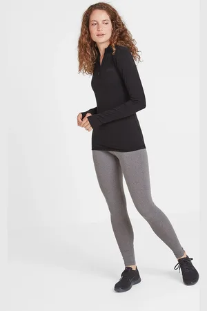 Tog 24 Black Snowdon Thermal Zip Neck T-Shirt AU 14