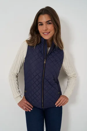 Crew Clothing Company Womens Crew Clothing Diamond Quilted Gilet