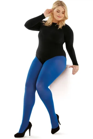 Pretty Polly Womens 2 Pack 60 Denier Curves Plush Opaque Tights