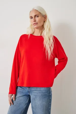 Hush Puppies Womens 100% Cotton Matilda Raglan Top