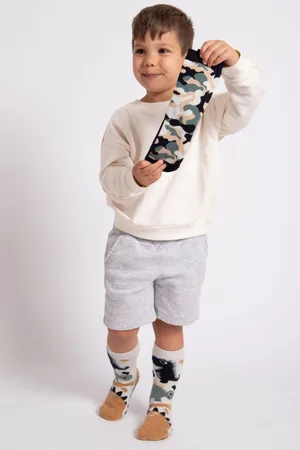 Totes Boys Camoflage Toasties Childrens Original 2 Pack Socks