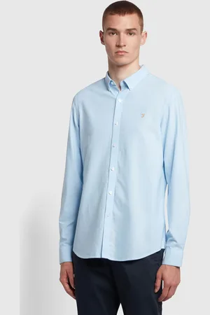 Farah Brewer Long Sleeve Shirt XXL