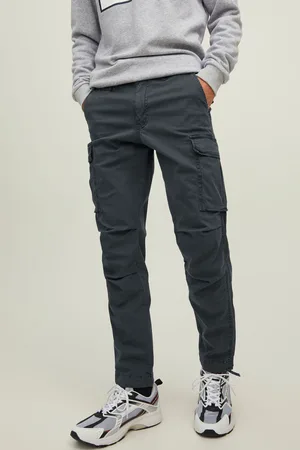 JACK & JONES Mens Straight Leg Cargo Trousers