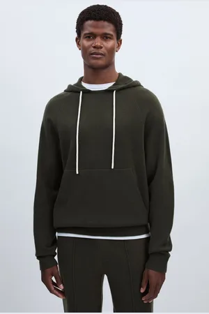 Paige Mens Donaldson Drawstring Knitted Hoodie