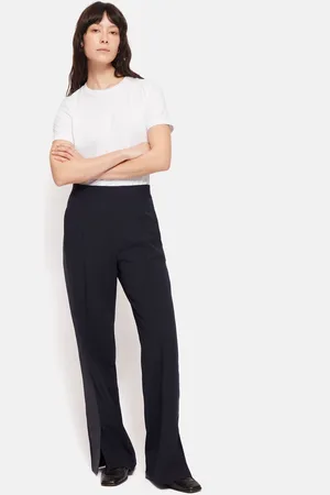 Jigsaw Womens Bi Stretch Split Hem Joggers