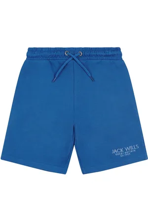 Jack Wills Boys Dark Boys Loopback 100% Cotton Shorts