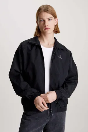 Calvin Klein Mens Unpadded Logo Jacket