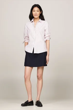 Tommy Hilfiger Womens Regular Fit Stripe Shirt