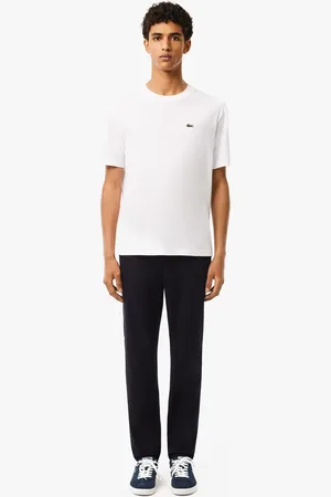 Lacoste Mens Slim Fit Navy Stretch 100% Cotton Chinos