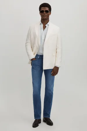 Paige Mens Straight Leg Jeans
