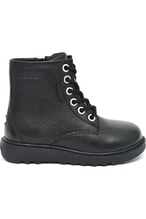 Toezone Boys Storm Boys Leather Ortholite Ankle Boots