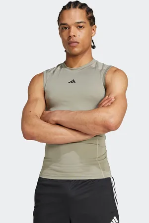adidas Mens Techfit Compression Training Sleeveless Vest