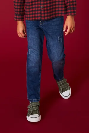 White Stuff Boys River Rib And Repair Jeans