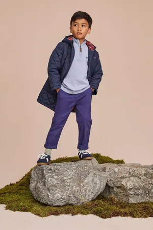 Crew Clothing Company Boys Crew Clothing Hooded Quilt Jacket