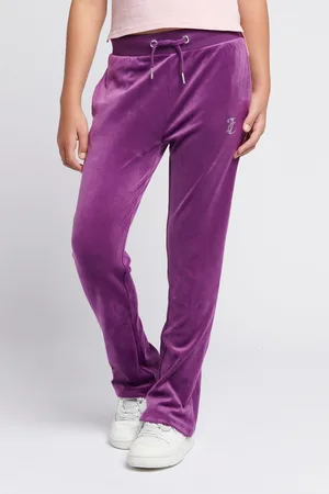 Juicy Couture Girls Diamante Bootcut Joggers